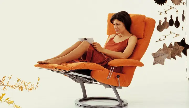 Komfort Sessel Mit Bezug Aus Kunstleder